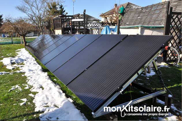 Kit solaire autoconsommation 3600Wc au sol